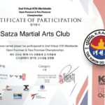 2nd Virtual KTA Worldwide Poomsae Championships 2021 - 2/10/2021